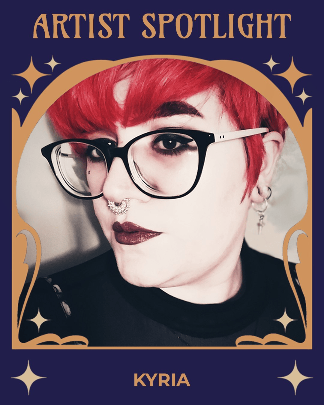 The artist spotlight for Kyria